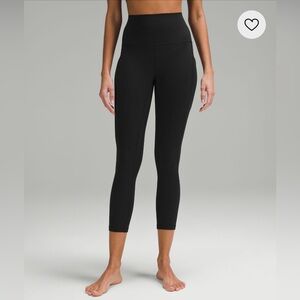 NWT Lululemon Align High Rise Crop 23” Leggings with pockets